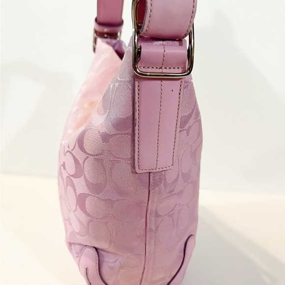 RARE PINK Vintage Coach Convertible Bucket Duffel bag - Picture 5 of 10